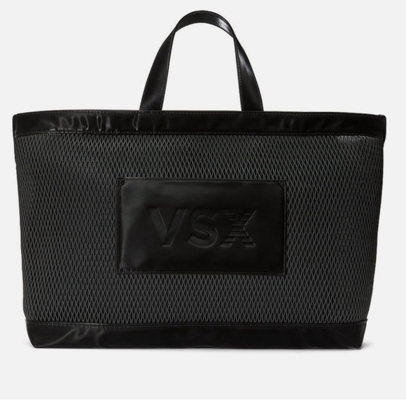 NWT Victoria’s Secret VSX Black Mesh Tote Bag - Picture 2 of 15